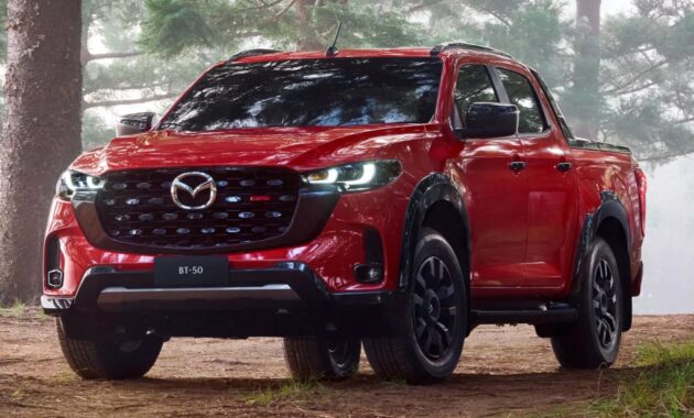 2025 Mazda BT-50 小改款全球首发, 半自驾系统有感升级