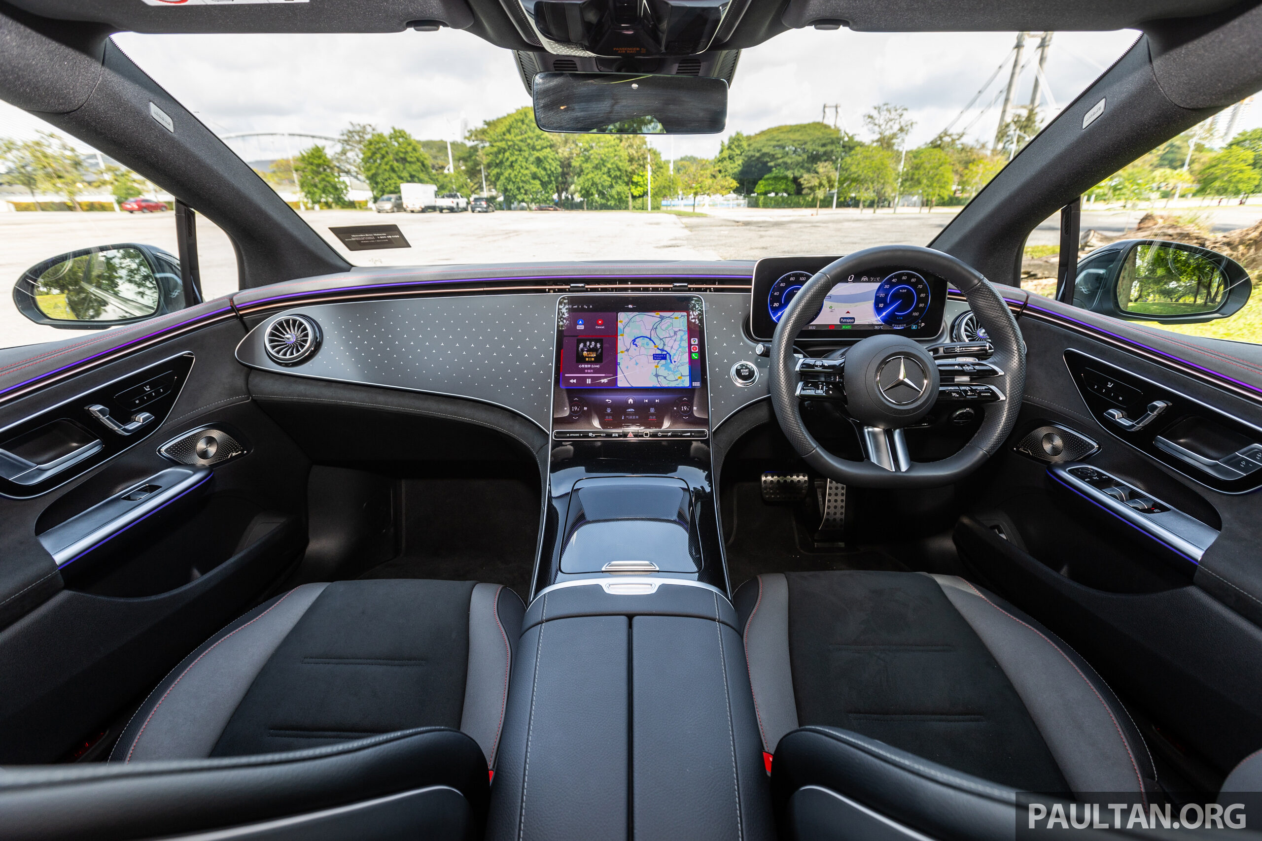 图集:Mercedes-Benz EQE 350+ AMG Line,售RM430k