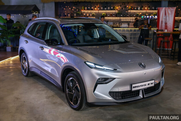 2025 MG S5 EV 本地规格确认, 单马达后驱, 标准与长续航版本, 续航最长430公里, 150kW DC快充, 预估价11.5万令吉