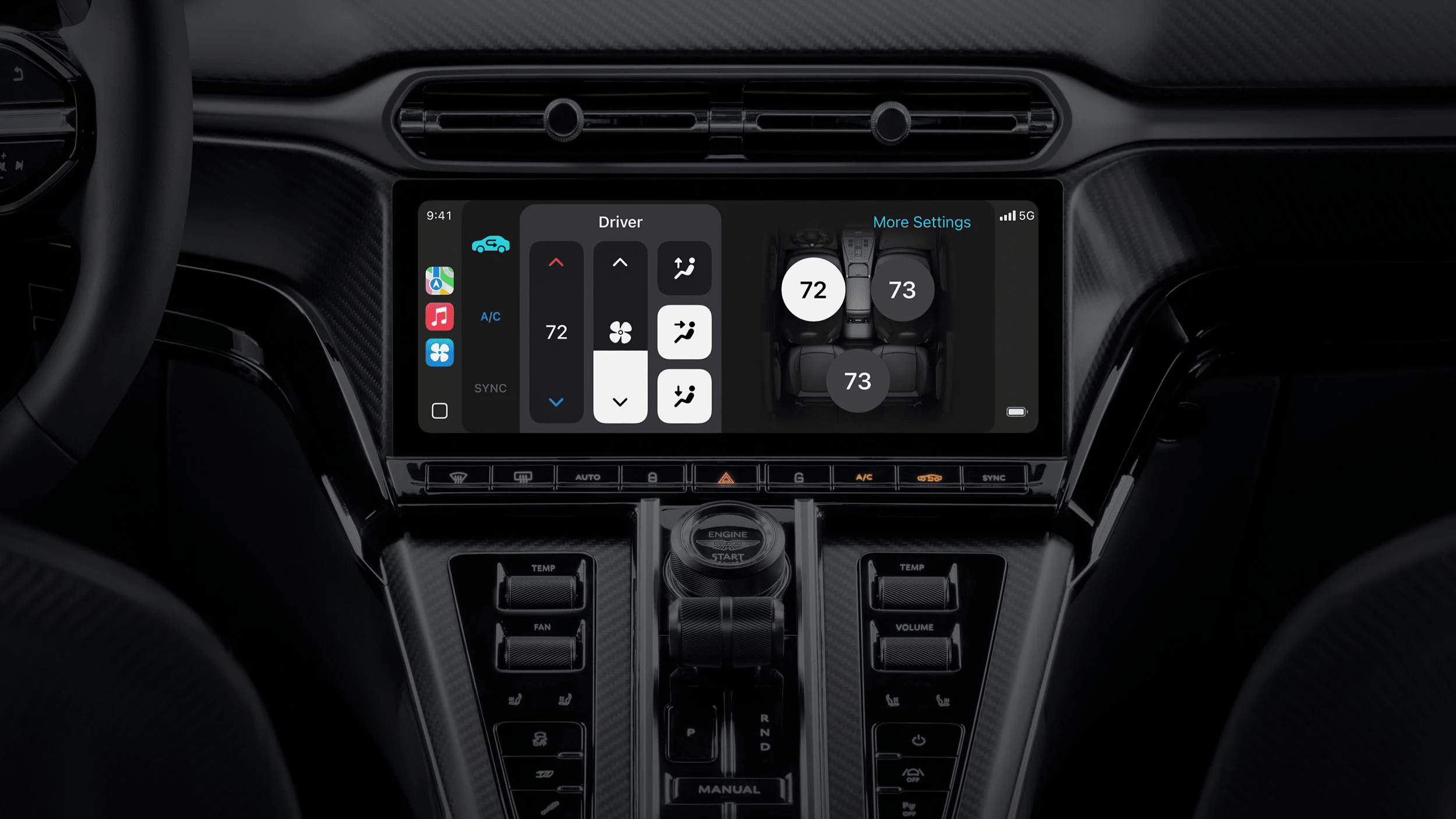 新一代 Apple CarPlay Ultra 正式登场！深度整合车辆控制功能，可掌控车内所有屏幕；Aston Martin 新车率先搭载