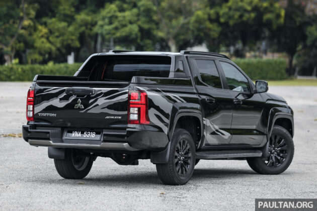 2025 Mitsubishi Triton Athlete 升级版完整实拍图集, 价格下调但配备却更好, 新车价15.99万, 享5年原厂免费保养配套