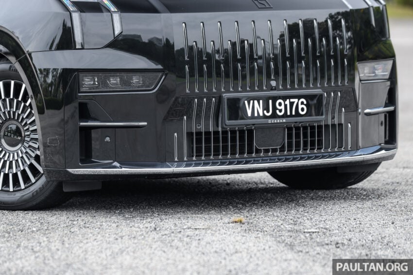 2025 Zeekr 009 Ultra Luxury 纯电动六人座豪华大型MPV完整新车实拍图集, 续航里程可达582公里, 售价36万令吉 299484