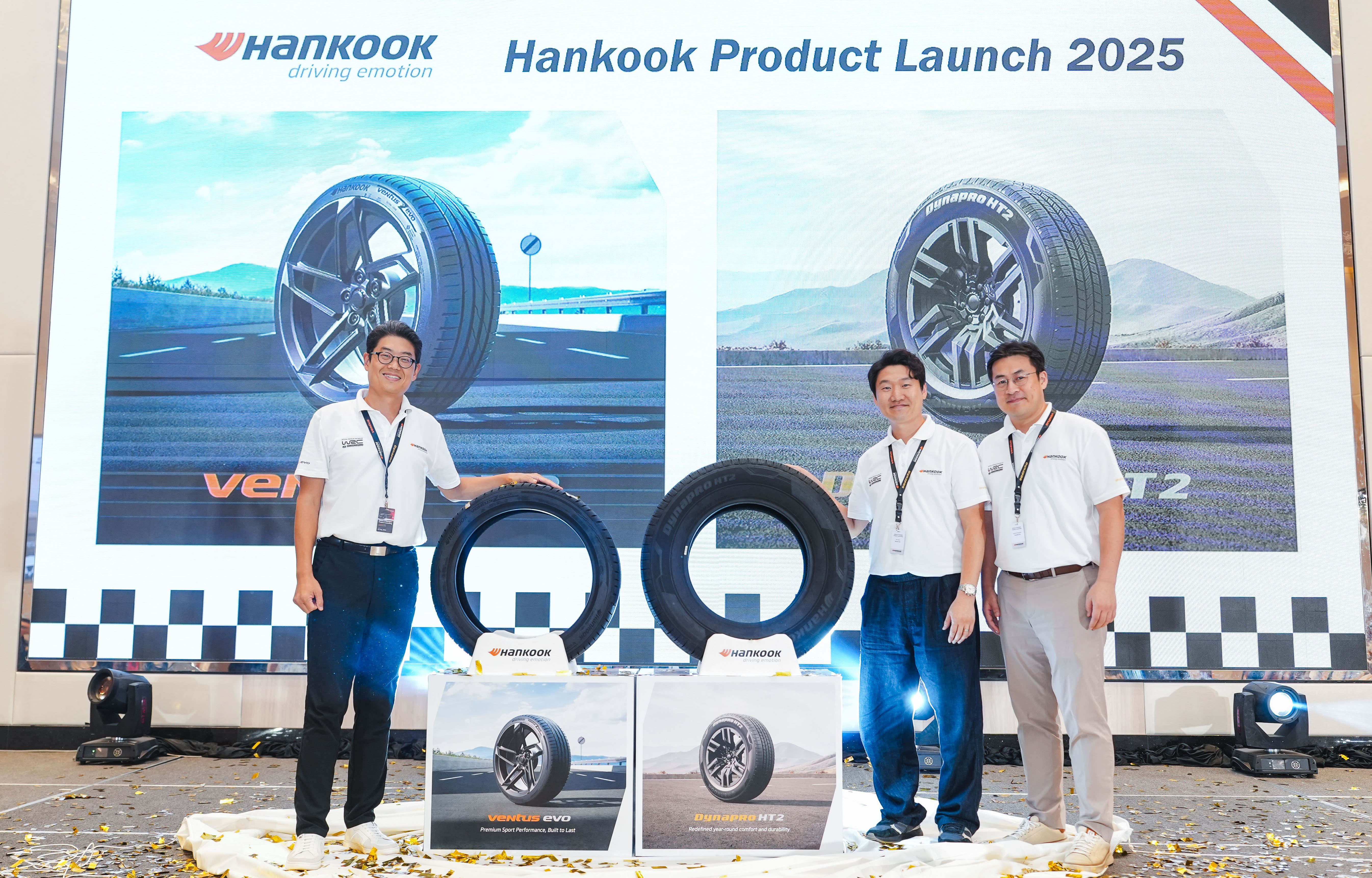 Hankook Ventus evo 超高性能系列及 Dynapro HT2 SUV 专用轮胎本地发布！两款新轮胎更耐磨，行驶寿命显著提升
