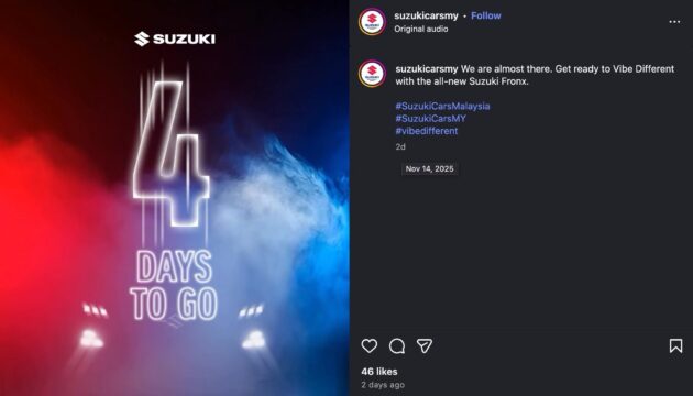 Suzuki Fronx 本地发布日期获总代理确认, 就在本周二!