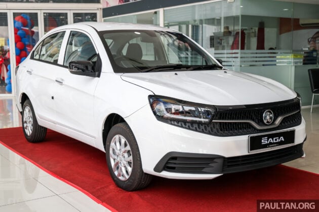 2026 Proton Saga Standard 完整实拍+配备解析, 没日行灯, 没Keyless门把, 没屏幕主机, 售价3.9万全车系最便宜