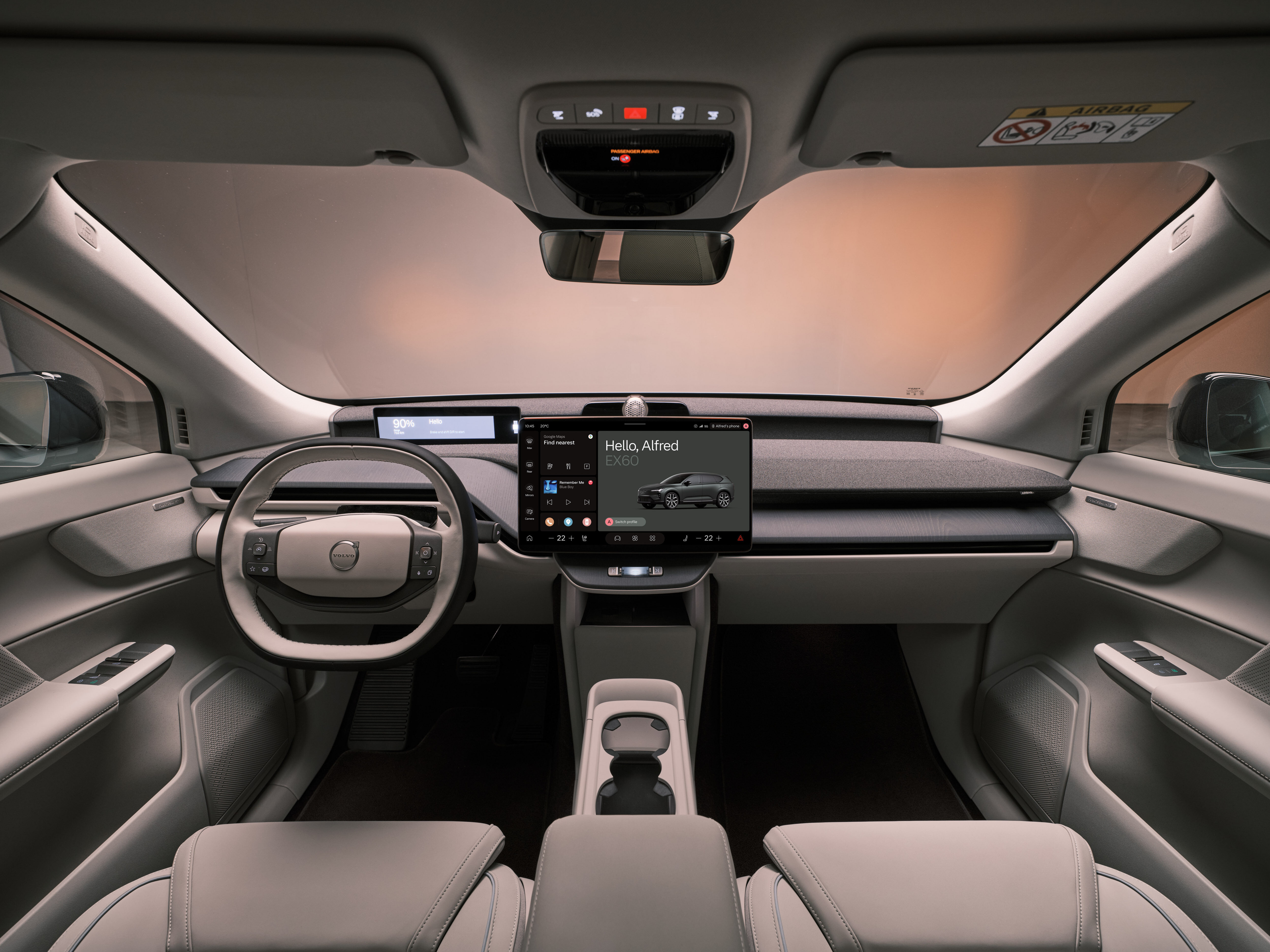 2026 Volvo EX60 首发登场！采用全新SPA3模组化平台和800V架构打造，支持400 kW快充，WLTP续航达810公里