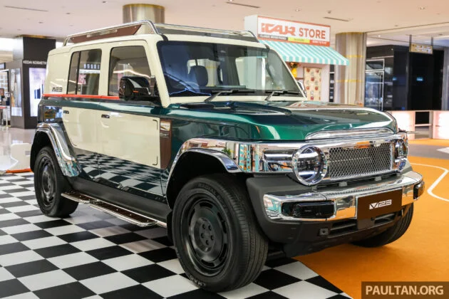 2026 iCaur V23 Retro Edition 原厂复古风外观套件马来西亚上市, 现任与准车主皆可购买, 首88套优惠价RM18,888