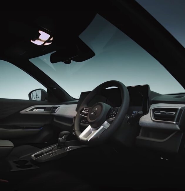 Mitsubishi Xforce 本地释出新一轮预告, 确认搭载 Yamaha 音响系统+12.3寸屏幕主机+8寸数位仪表, 将在2月开启预购