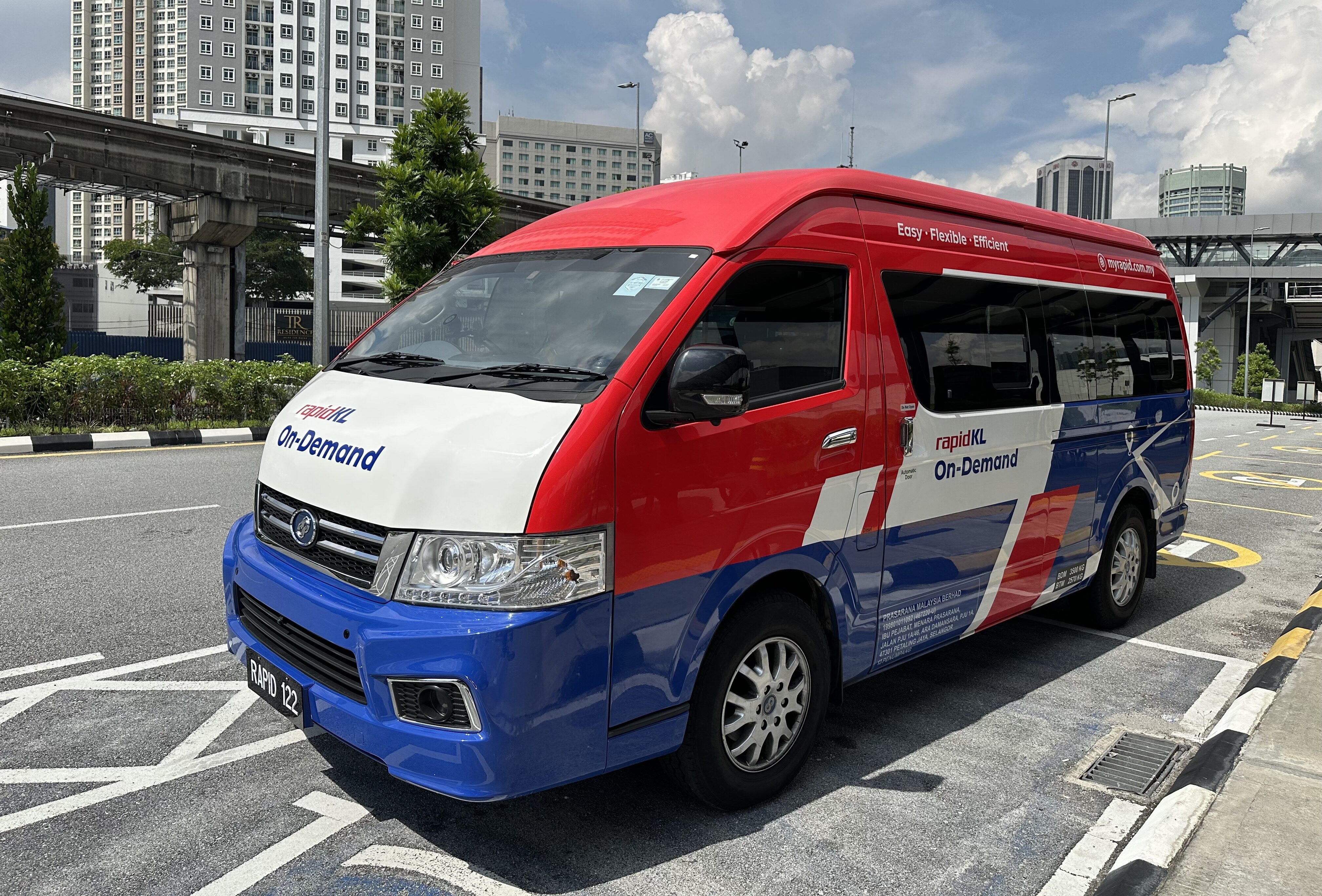 Rapid On-Demand 车费从RM1调涨至RM2！2月开始生效