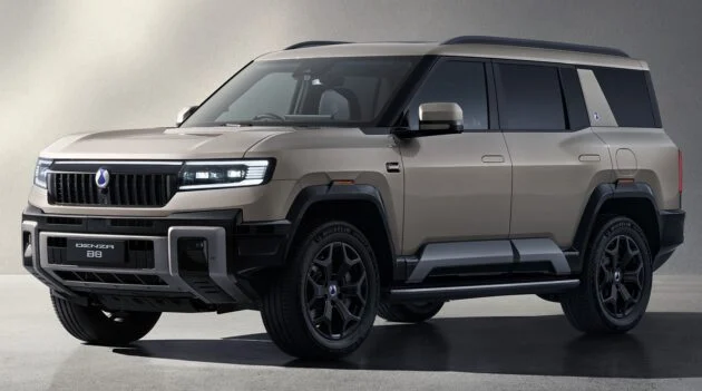 Denza B8 PHEV 油电混动SUV确认即将来马, 搭载2.0L四缸涡轮增压引擎+电动马达, 油电综合里程可达1,200公里