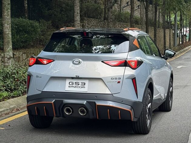 2026 GAC GS3 Emzoom 小升级版本地开售, 车头格栅设计小改, 新增全黑车身配色, 售价与配备不变, 11.7万令吉起