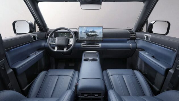 BYD Ti7 确认将出口至国际市场, 基于中国的方程豹钛7进行贴牌, PHEV 油电混动七人座豪华SUV, 1.5T引擎配双马达