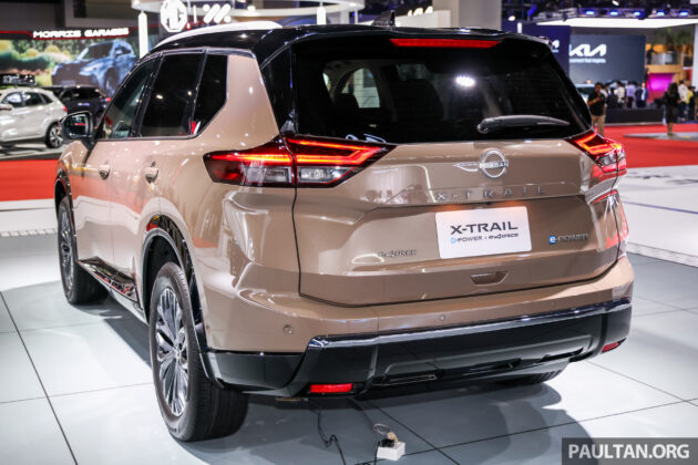第四代小改款 Nissan X-Trail e-Power e4orce 亮相吉隆坡国际移动展, 搭载1.5L三缸涡轮引擎+电动马达, 今年底发布