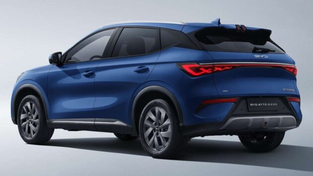 BYD Atto 3 Evo 确认即将来马, 改为后轮驱动, 性能更强只需5.5秒破百, 续航里程提升到510公里, 220kW DC快充