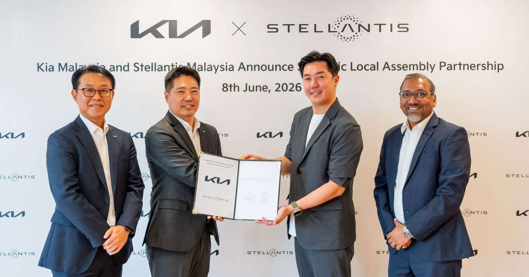 Kia Malaysia 重启本地组装计划!与 Stellantis Malaysia 达成战略合作伙伴关系,首批车型今年第三季吉打莪仑投产