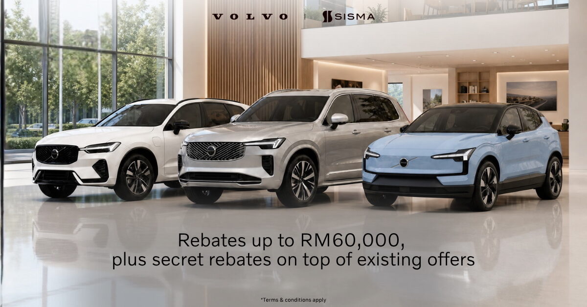 Volvo Secret Sales 强势回归!6月5日至7日相约 Sisma Auto,享高达 RM60k 回扣与独家豪礼,开启北欧豪华生活