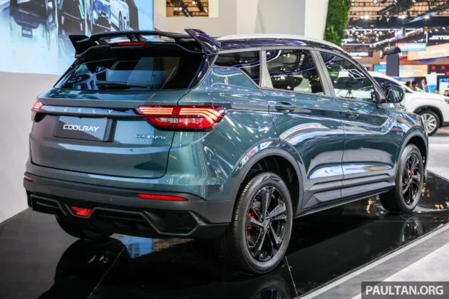 吉利 Geely Coolray 登陆印尼市场, Proton X50 的孪生车款, 采用旧款 X50 外观设计搭配新款的内装, 售价7.5万令吉起