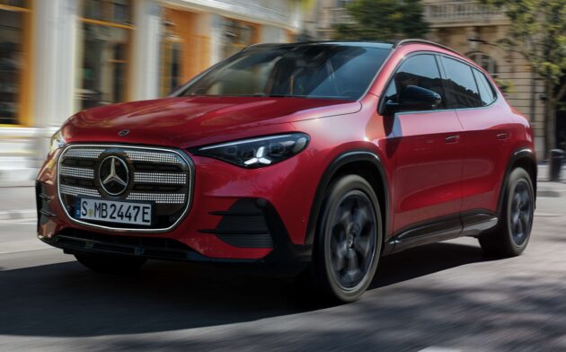 2027 Mercedes-Benz GLA 第三代大改款全球首发, 同时有48V微型油电与纯电动版本, 800V电动架构, 续航可达657公里