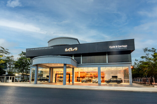 Cycle & Carriage 本地首家 Kia 3S中心于雪州Glenmarie工业区正式开幕, 设有EV充电桩与20个户外停车位供使用