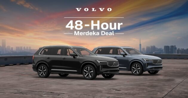 8月15至16日! 48-Hour Volvo Merdeka Deal 限时优惠, 以超值优惠方式入手崭新 Volvo, XC90 可享高达RM70,000回扣!