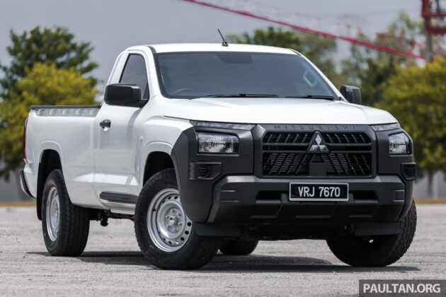 图集:2026 Mitsubishi Triton Single Cab AT,售价RM108k