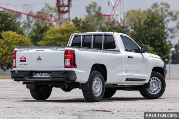 图集:2026 Mitsubishi Triton Single Cab AT,售价RM108k