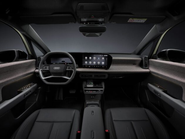 Audi A2 e-tron 全球首发, 品牌最入门、能耗表现最佳的纯电动车, 续航里程可达646公里, 最快5.7秒破百, 193kW DC快充