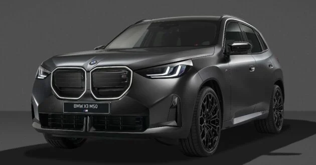 2027 BMW X3 M50 xDrive 升级款释出!3.0升直六涡轮引擎动力大涨至443 PS/580 Nm;Black Package 黑化套件加身