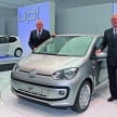 Volkswagen up! – production car debut at Frankfurt 2011