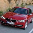BMW F30 3 Series unveiled: four engines at launch, three equipment lines, market debut in Feb 2012