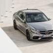 W212 Mercedes-Benz E63 AMG facelift unveiled, now with more powerful 4MATIC S-model option