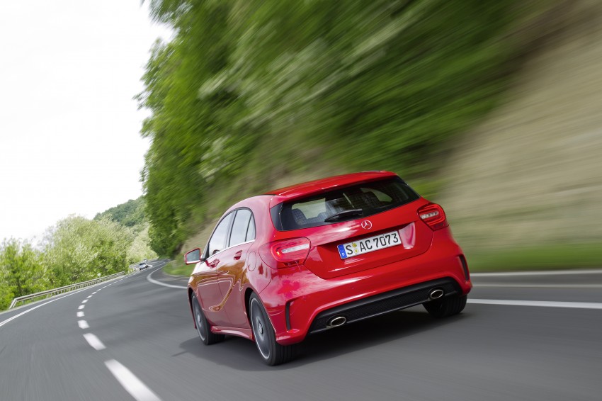 DRIVEN: W176 Mercedes-Benz A-Class – we sample the A200, A250 and A250 Sport in Slovenia 121758