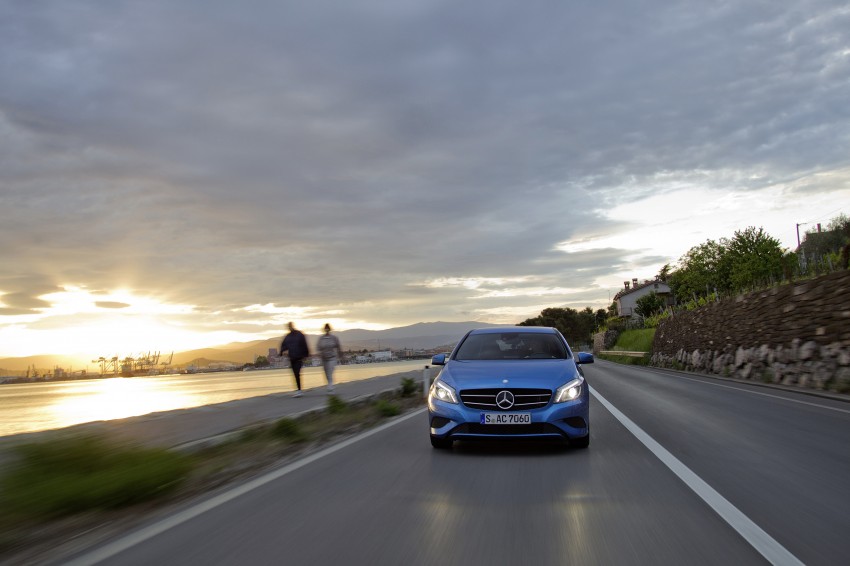 DRIVEN: W176 Mercedes-Benz A-Class – we sample the A200, A250 and A250 Sport in Slovenia 121766