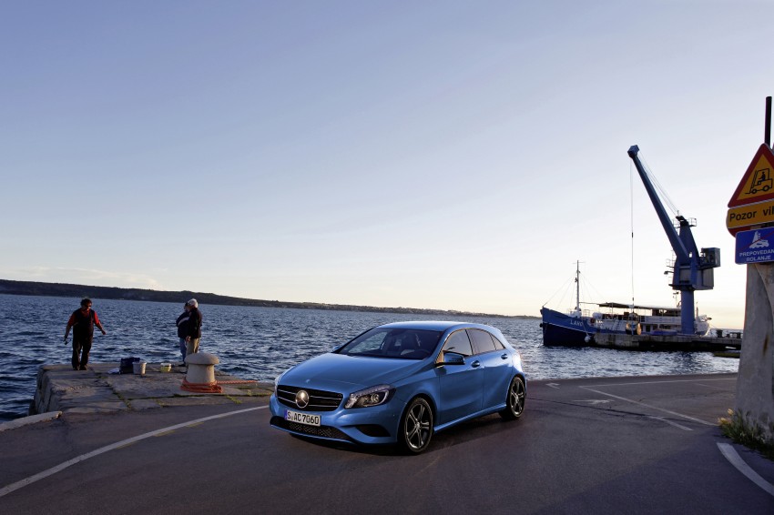 DRIVEN: W176 Mercedes-Benz A-Class – we sample the A200, A250 and A250 Sport in Slovenia 121773