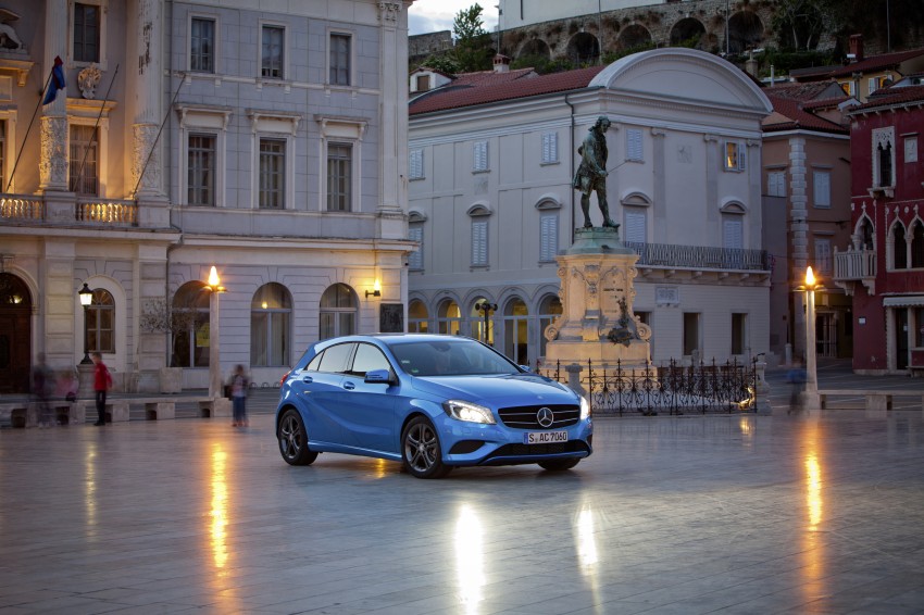 DRIVEN: W176 Mercedes-Benz A-Class – we sample the A200, A250 and A250 Sport in Slovenia 121779