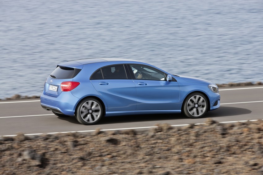 DRIVEN: W176 Mercedes-Benz A-Class – we sample the A200, A250 and A250 Sport in Slovenia 121680