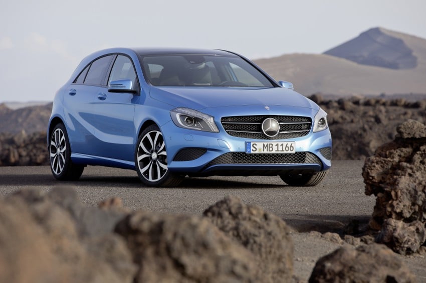 DRIVEN: W176 Mercedes-Benz A-Class – we sample the A200, A250 and A250 Sport in Slovenia 121687