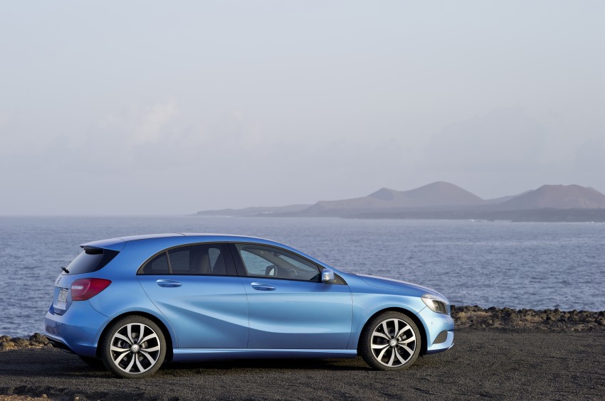 DRIVEN: W176 Mercedes-Benz A-Class – we sample the A200, A250 and A250 Sport in Slovenia 121693