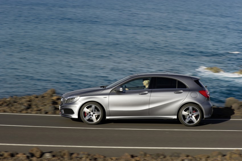 DRIVEN: W176 Mercedes-Benz A-Class – we sample the A200, A250 and A250 Sport in Slovenia 121711