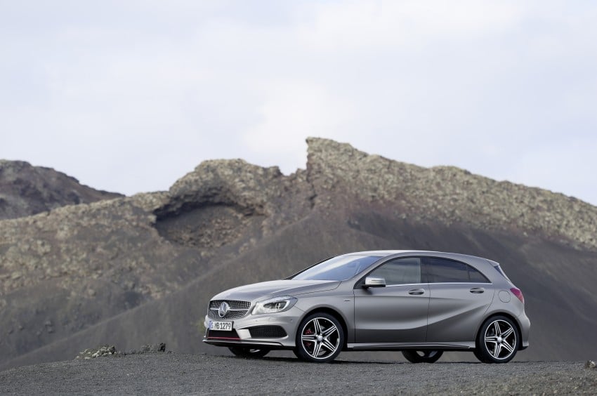 DRIVEN: W176 Mercedes-Benz A-Class – we sample the A200, A250 and A250 Sport in Slovenia 121716