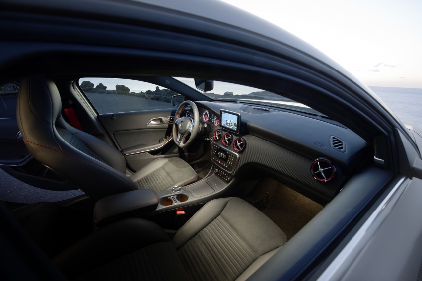 DRIVEN: W176 Mercedes-Benz A-Class – we sample the A200, A250 and A250 Sport in Slovenia 121731