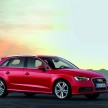 Third-gen Audi A3 Sportback to surface in Paris