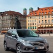 European-spec fourth-generation Honda CR-V detailed
