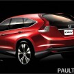 European-spec fourth-generation Honda CR-V detailed