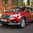 European-spec fourth-generation Honda CR-V detailed