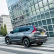 European-spec fourth-generation Honda CR-V detailed