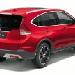 European-spec fourth-generation Honda CR-V detailed