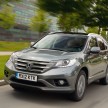 European-spec fourth-generation Honda CR-V detailed