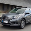 European-spec fourth-generation Honda CR-V detailed