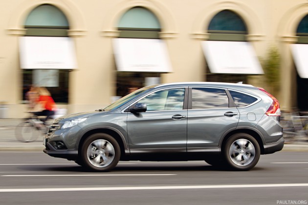 2012-honda-crv-europe-90 European-spec fourth-generation Honda CR-V detailed